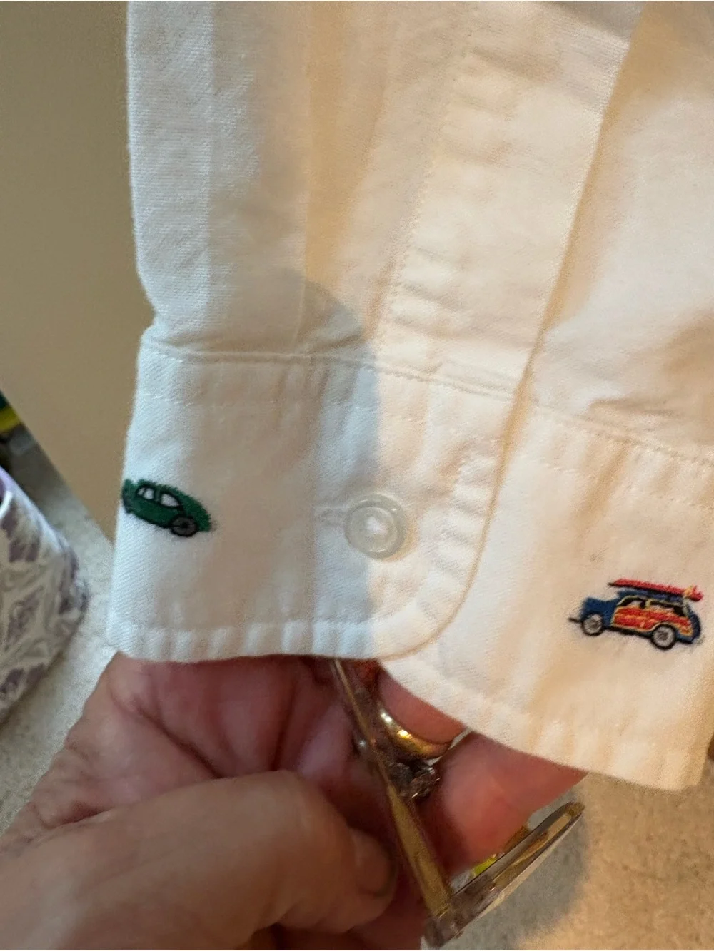 J. Crew crisp like